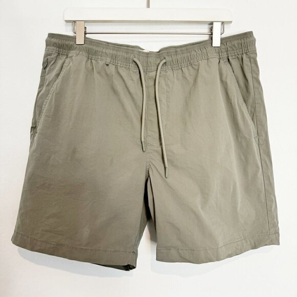 Denim & Flower Ricky Singh Pull On Elastic Waist Drawstring Casual Shorts Men XL - Picture 1 of 7